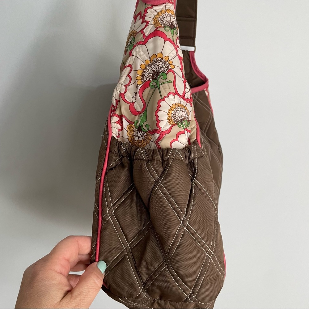 Cinda B Bella Fiore Cocoa Diaper Bag Tote - Picture 10 of 16